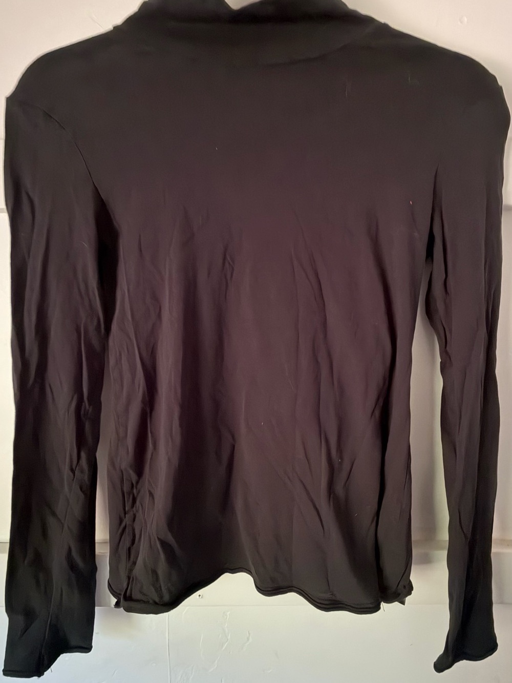 Anthropologie Black Long-Sleeve Women's Tee